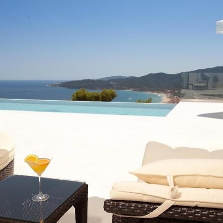 Villa White Pearl Sarti Bagian luar foto
