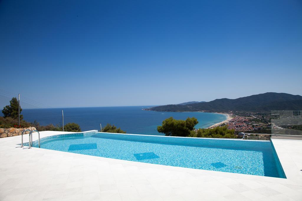 Villa White Pearl Sarti Bagian luar foto